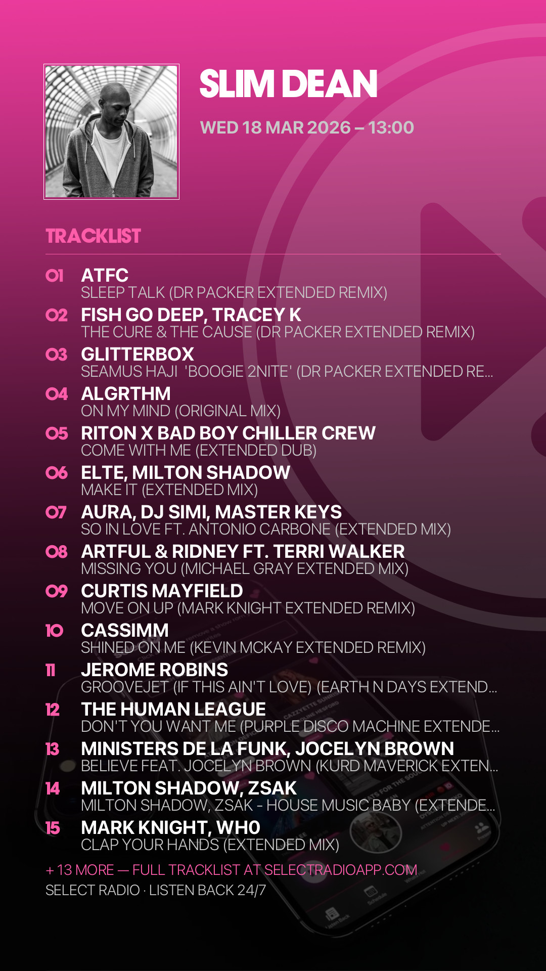 Tracklist Story Preview