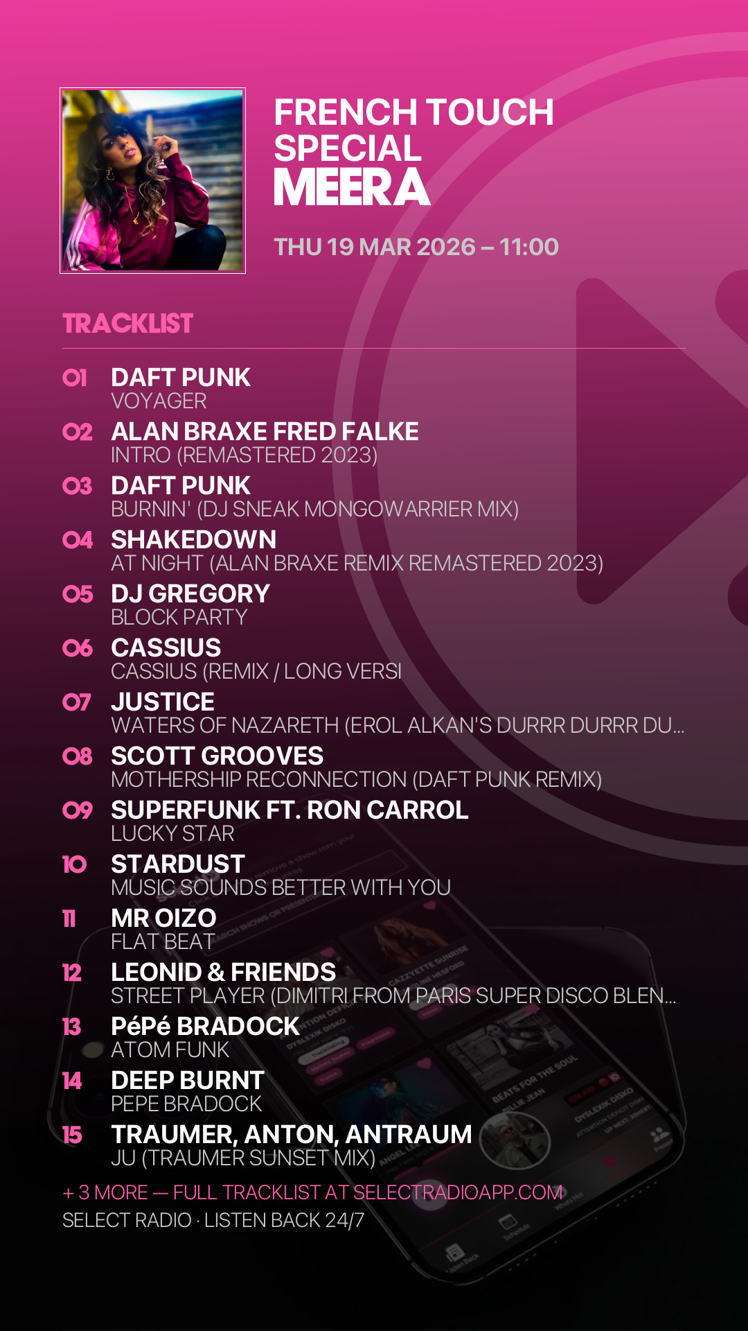 Tracklist Story Preview