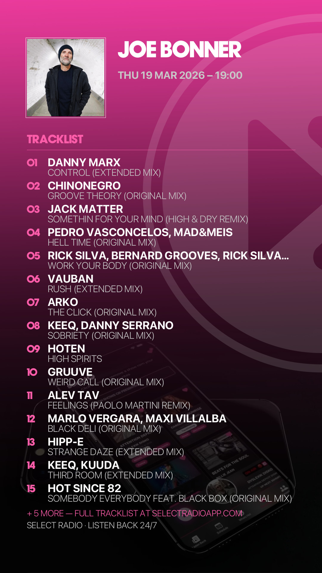 Tracklist Story Preview