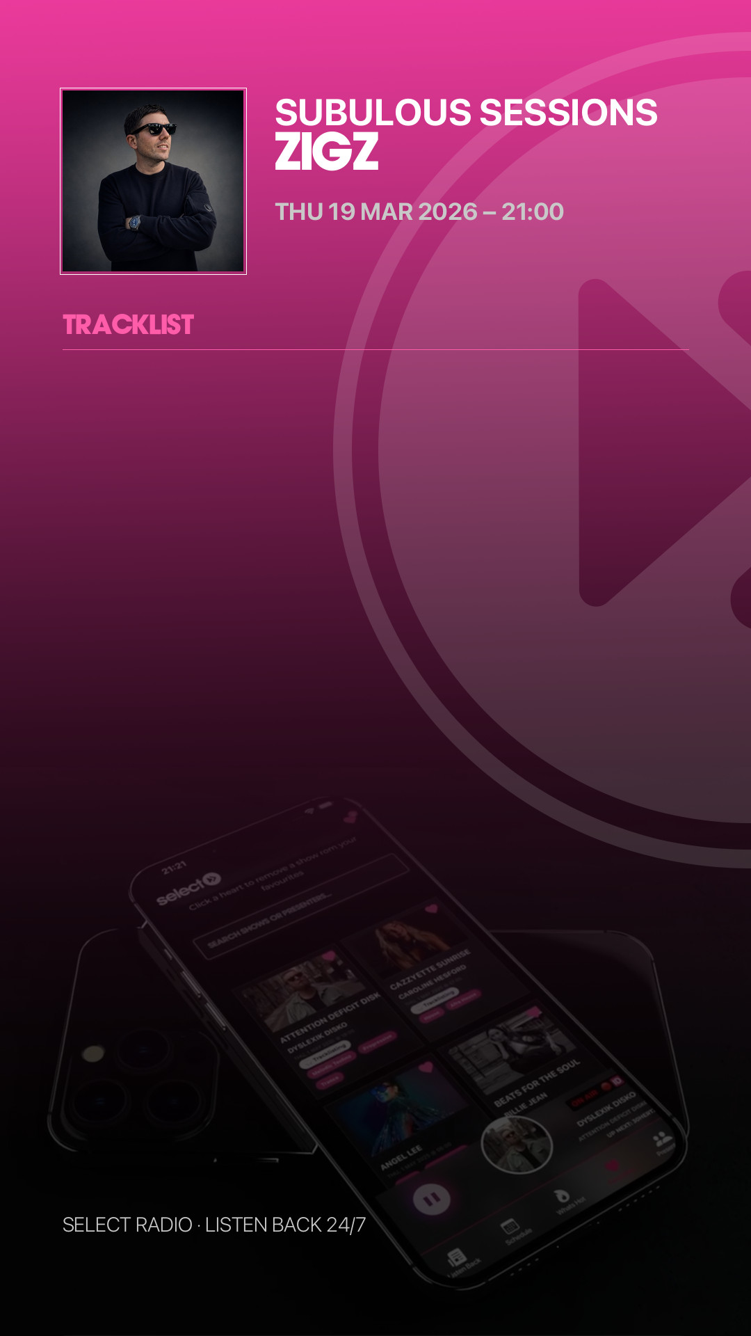Tracklist Story Preview