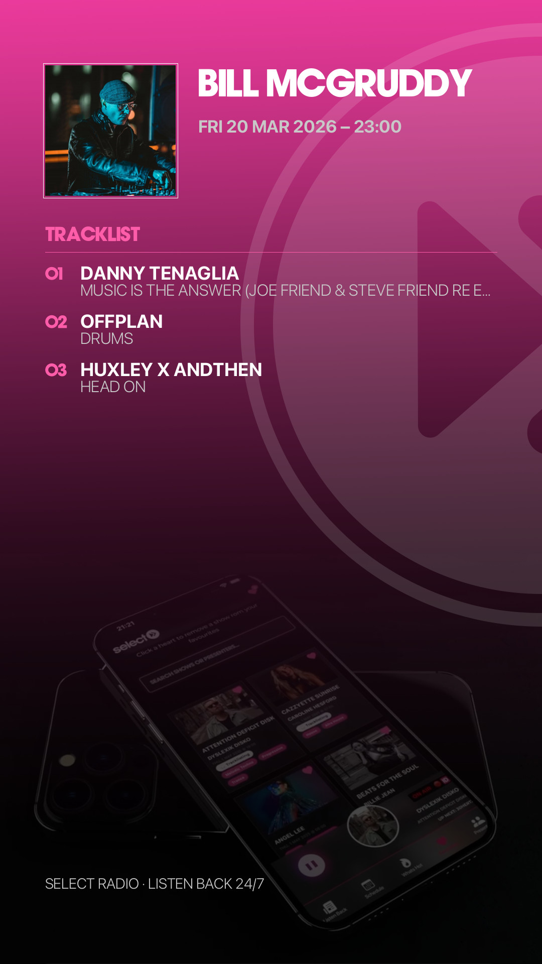 Tracklist Story Preview