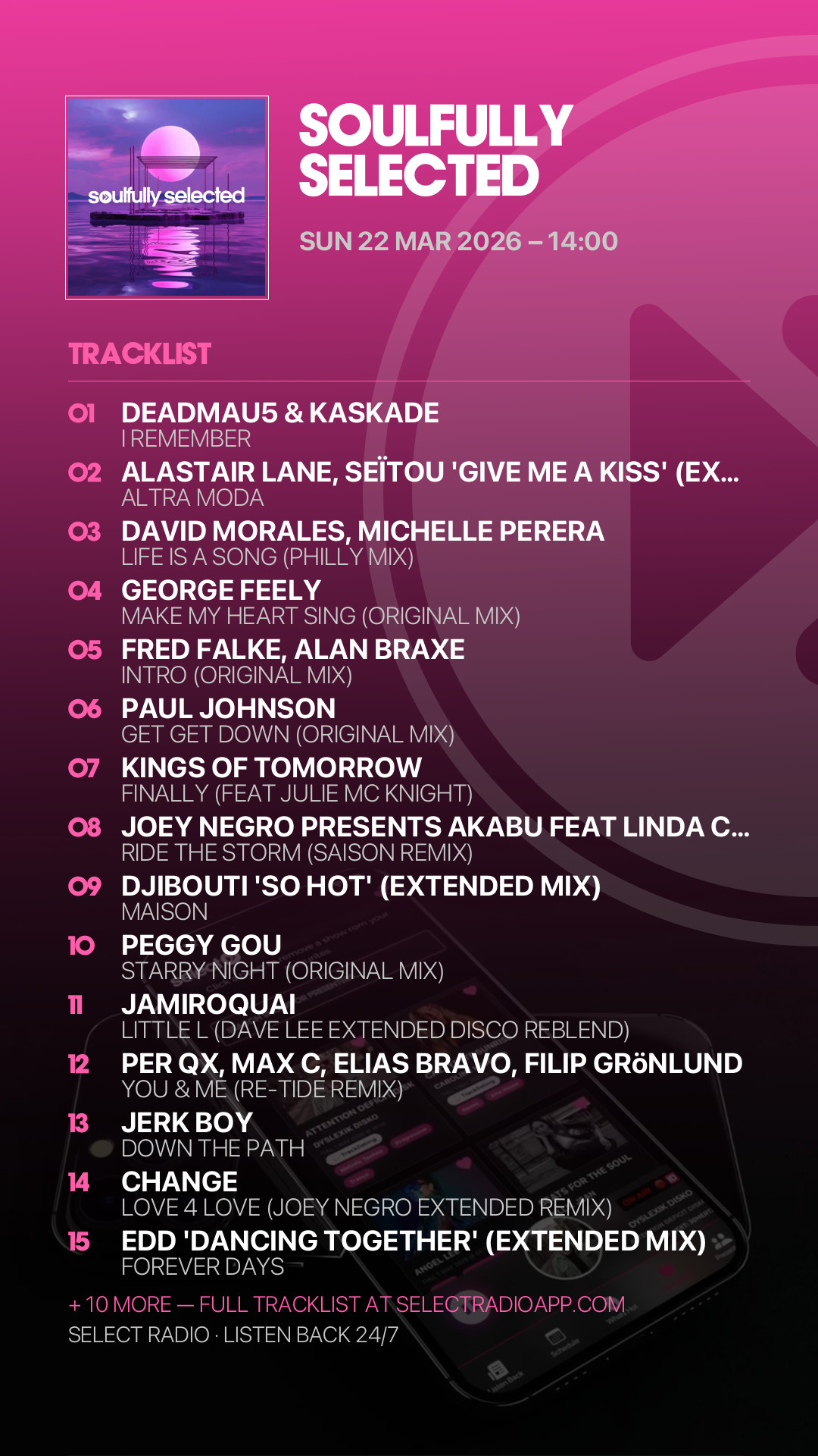 Tracklist Story Preview