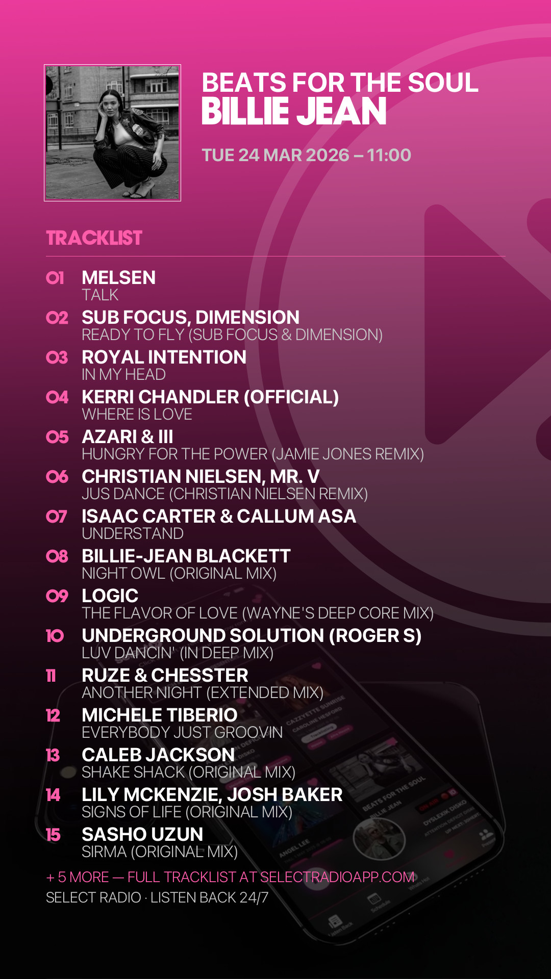 Tracklist Story Preview