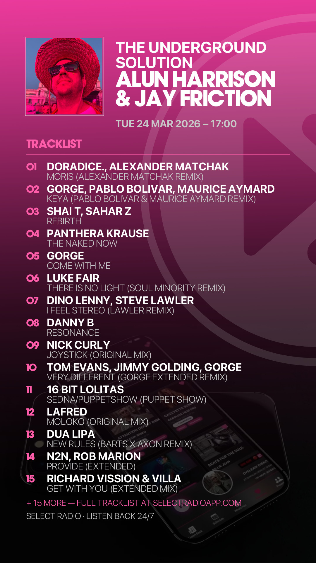 Tracklist Story Preview