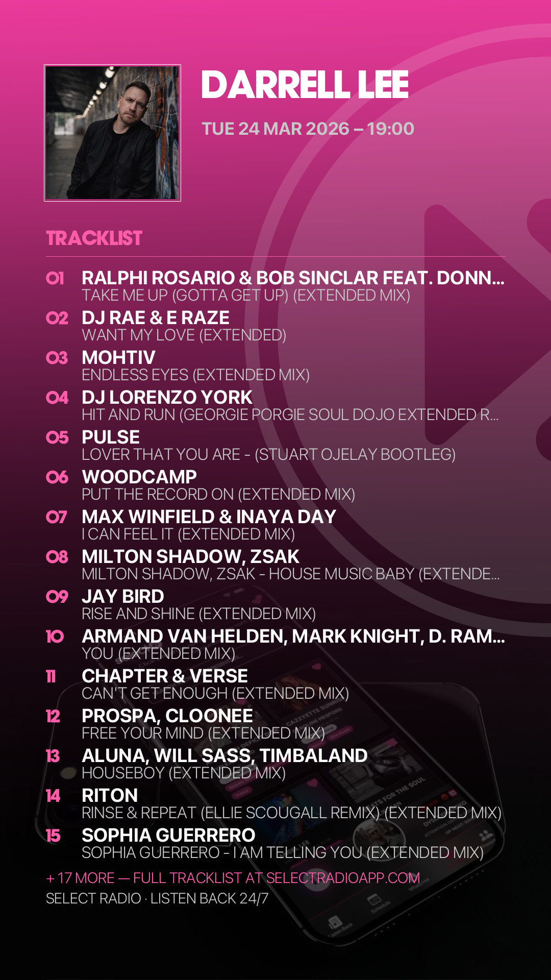 Tracklist Story Preview