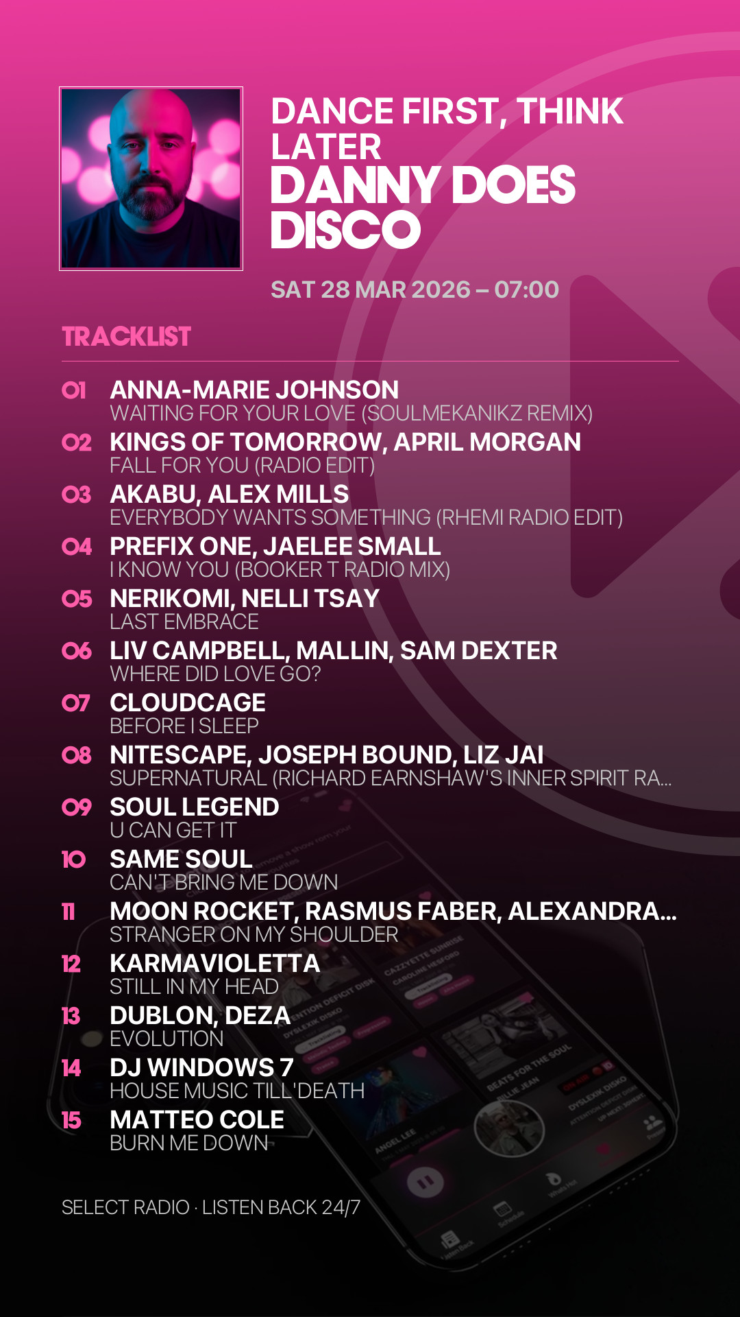 Tracklist Story Preview