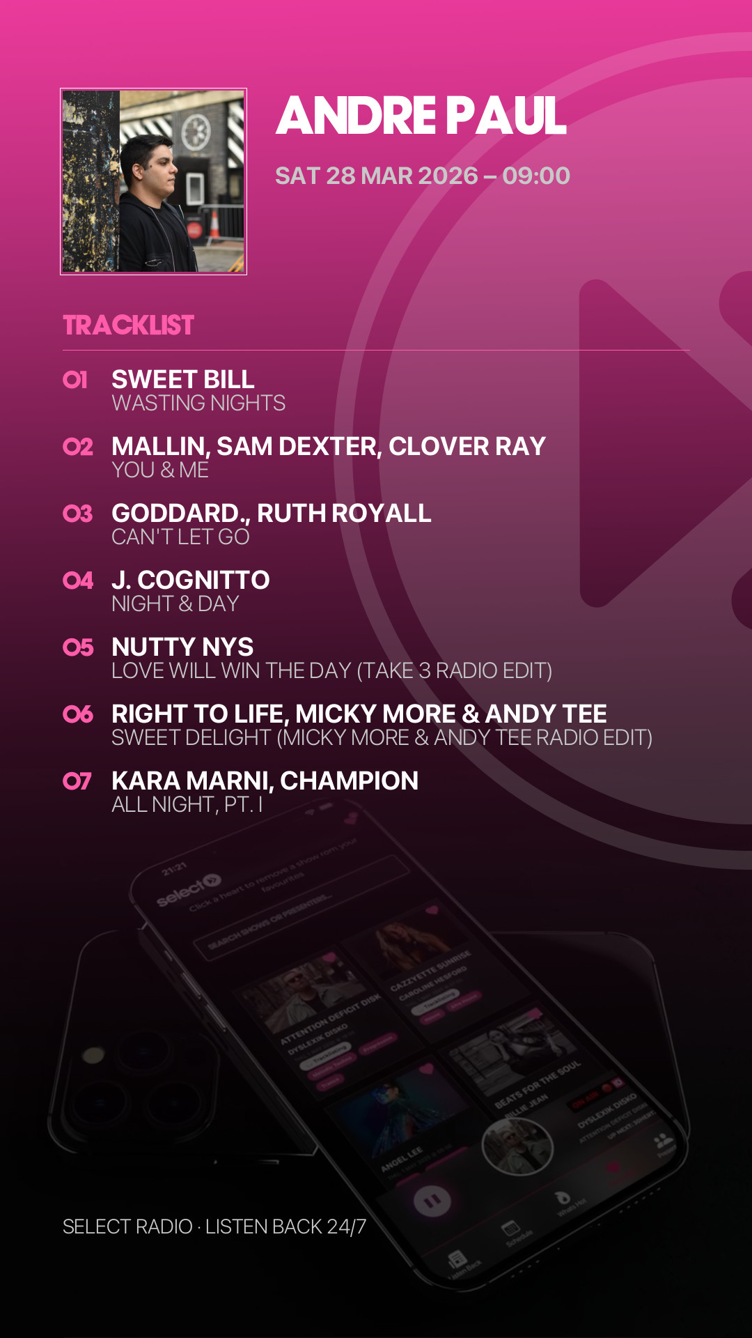 Tracklist Story Preview