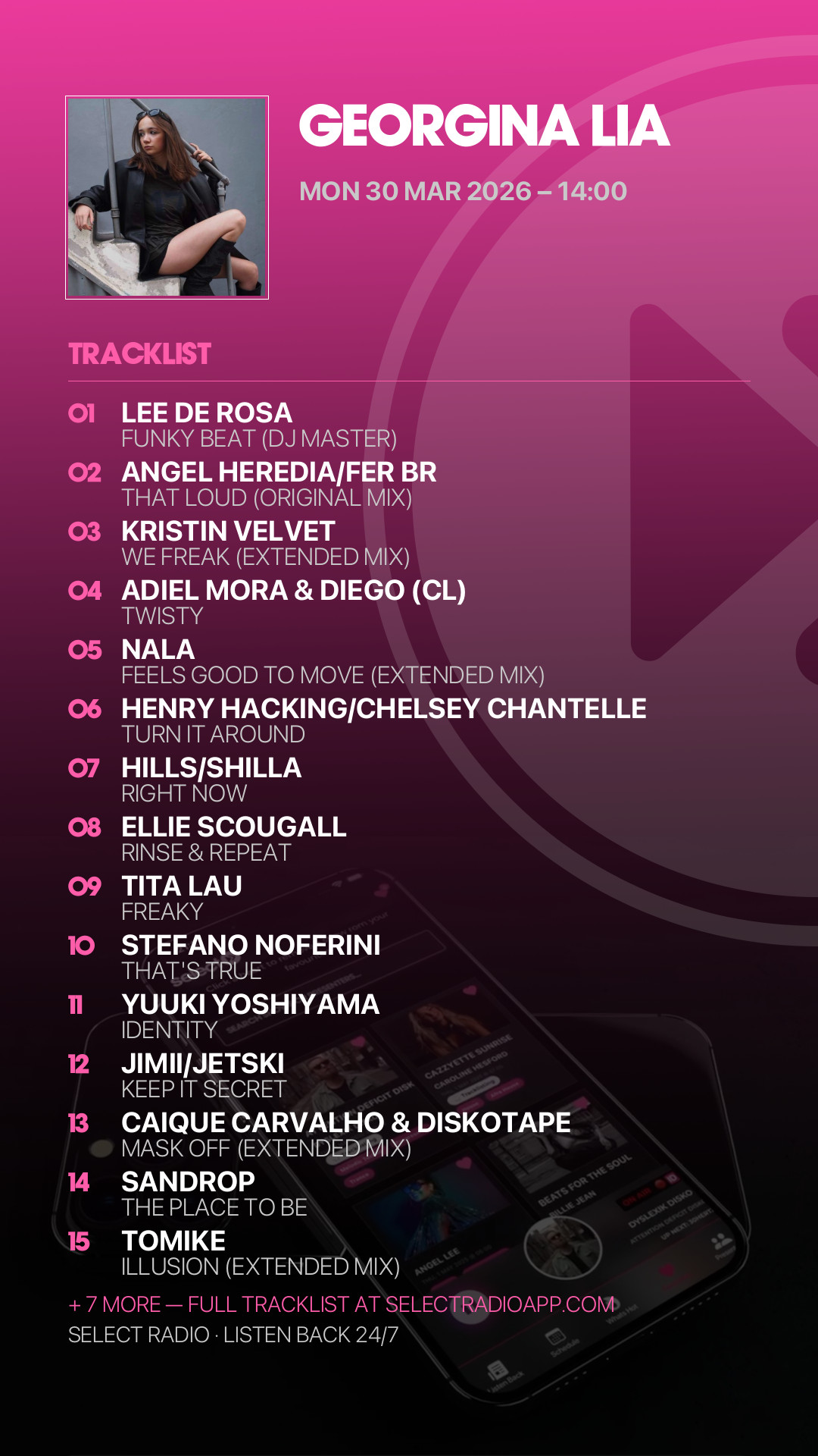 Tracklist Story Preview
