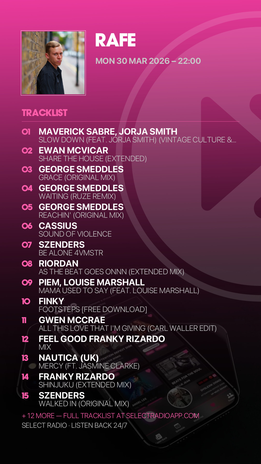 Tracklist Story Preview