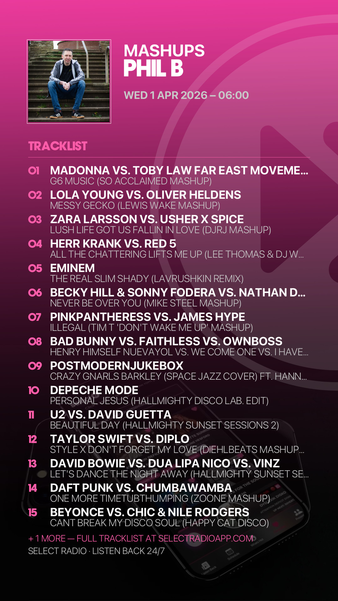 Tracklist Story Preview