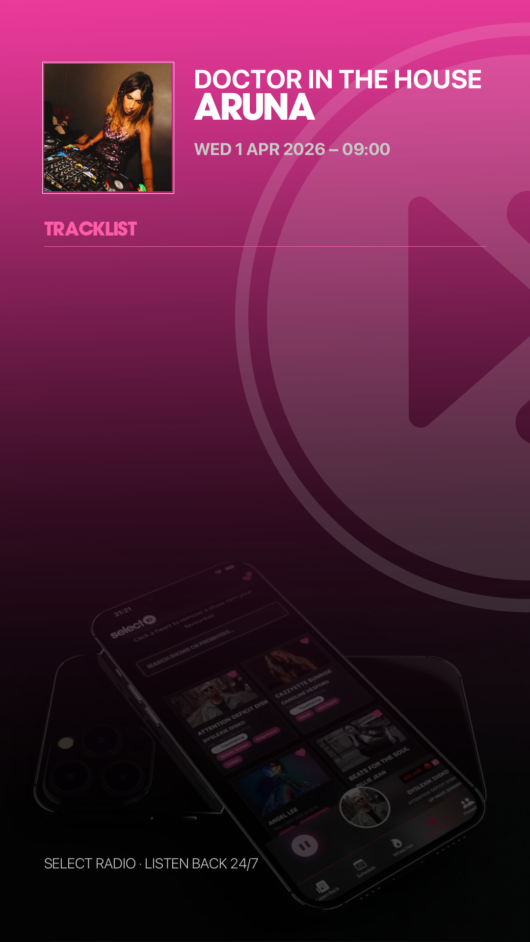 Tracklist Story Preview