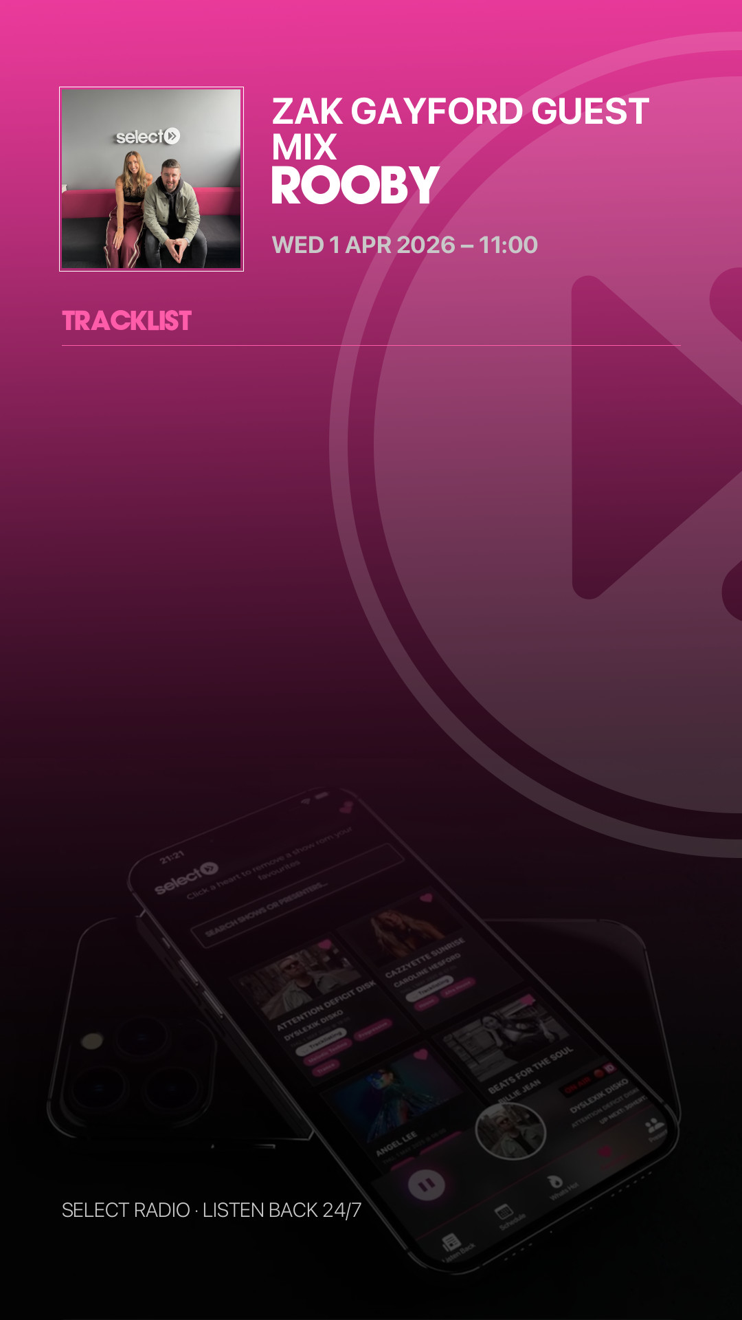 Tracklist Story Preview