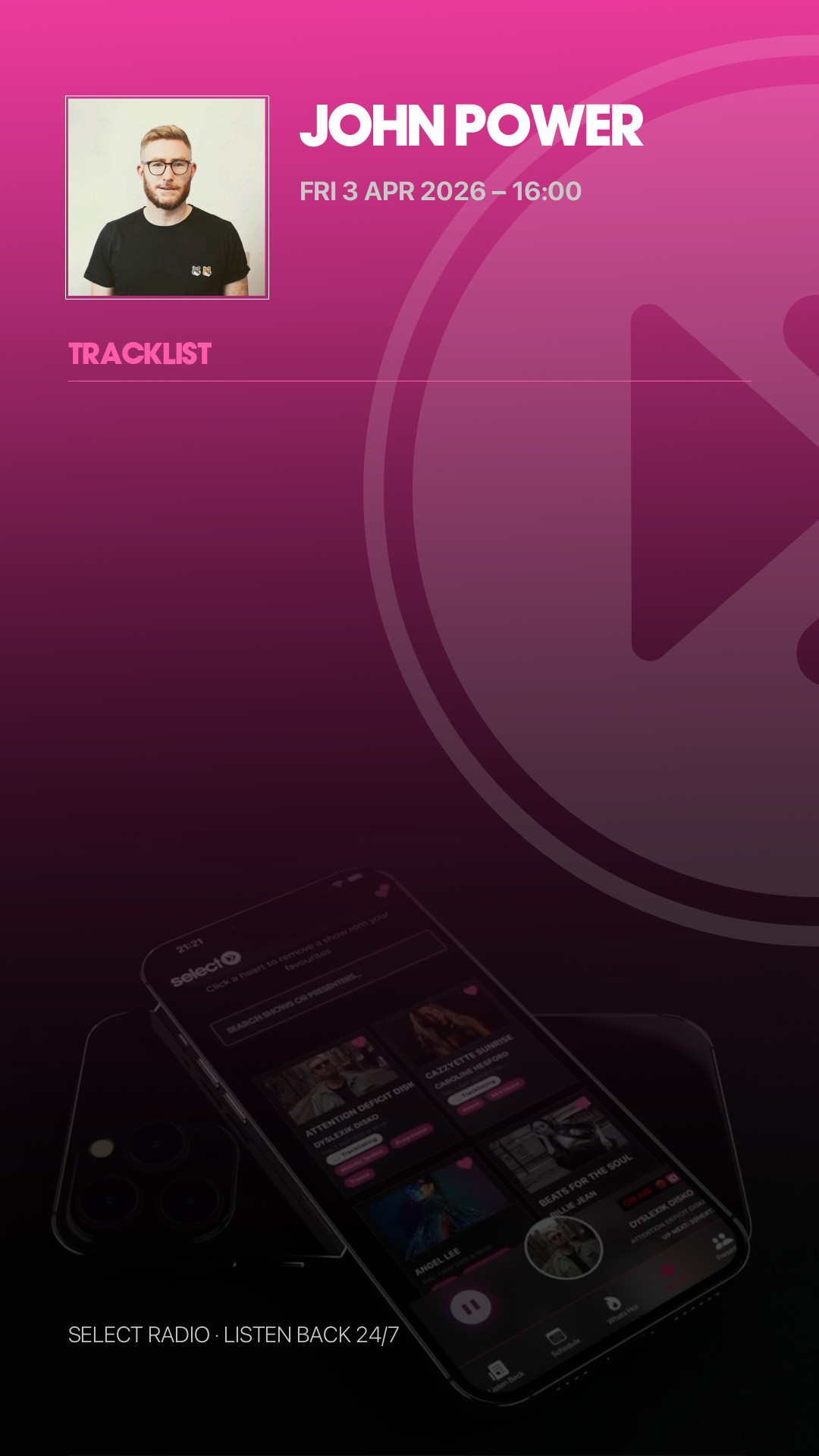 Tracklist Story Preview
