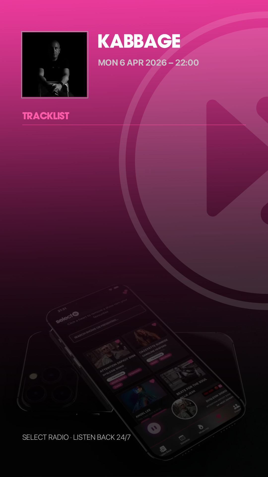 Tracklist Story Preview