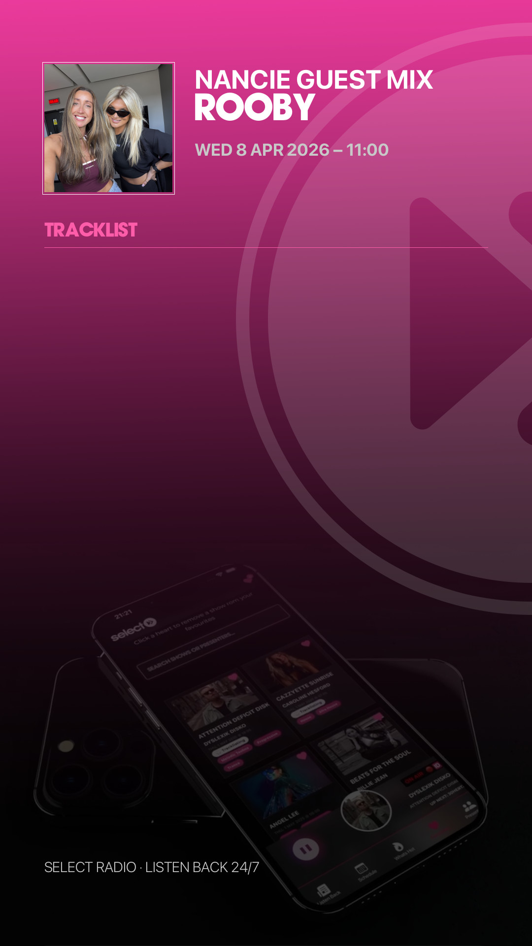 Tracklist Story Preview