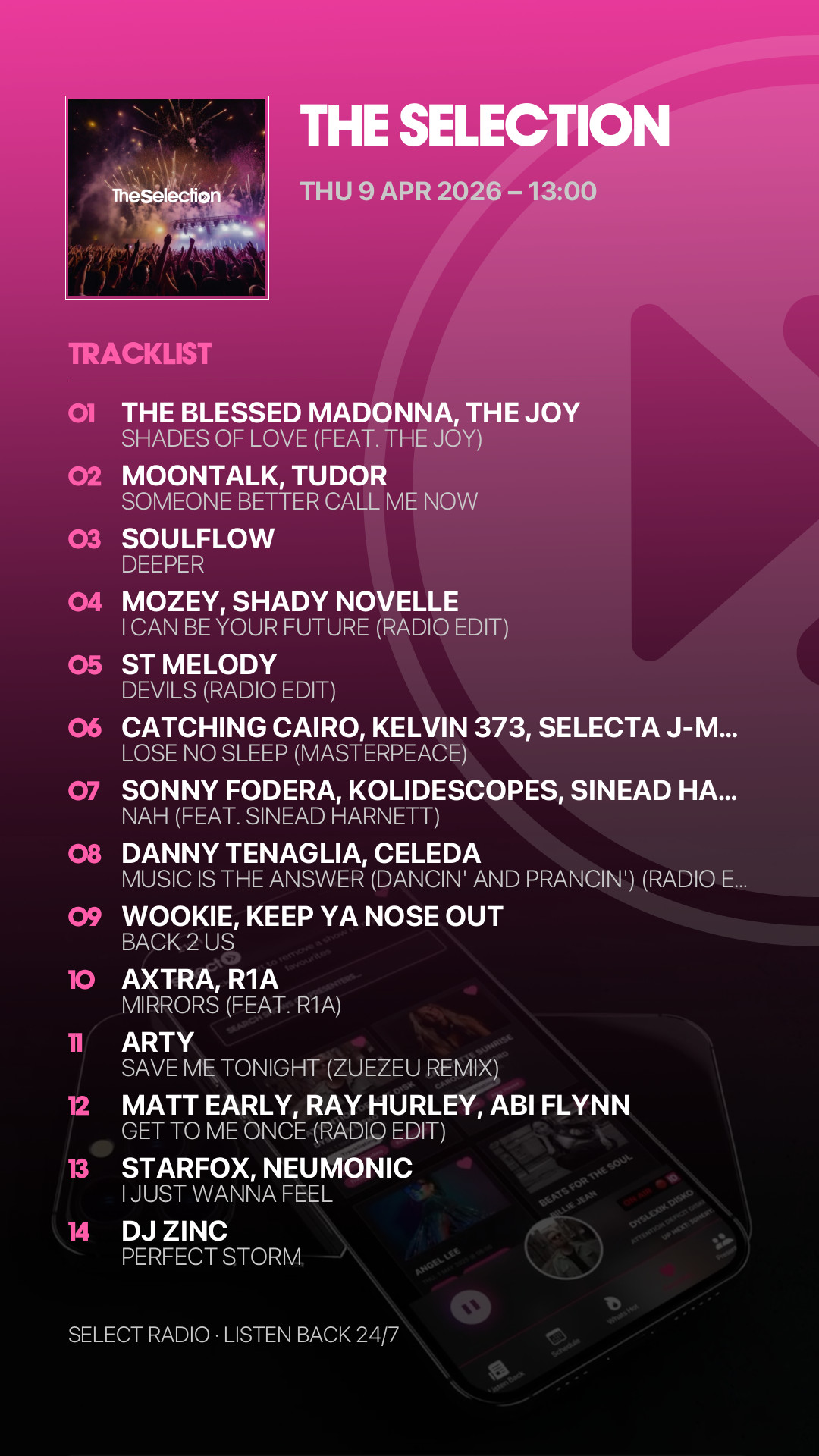 Tracklist Story Preview