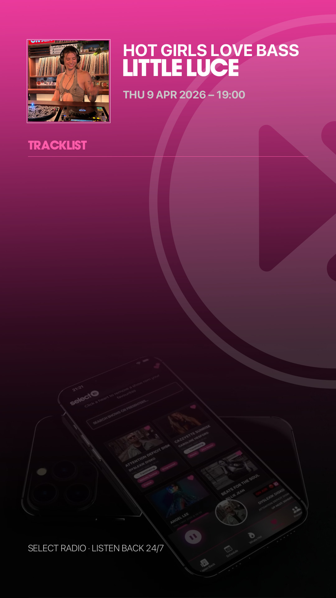 Tracklist Story Preview