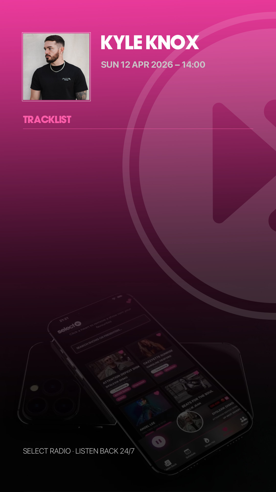 Tracklist Story Preview