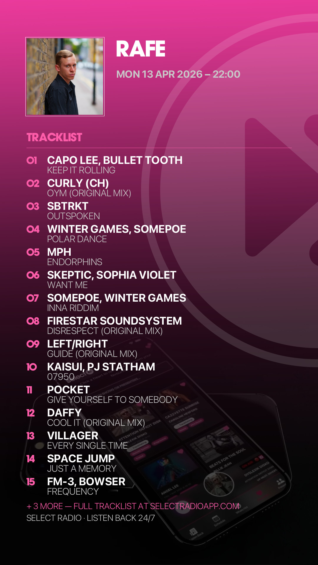 Tracklist Story Preview