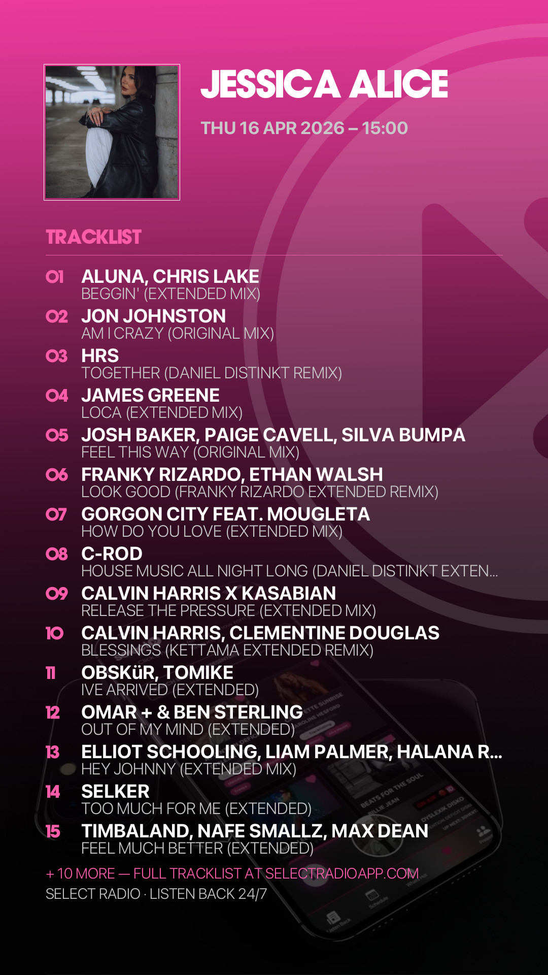 Tracklist Story Preview