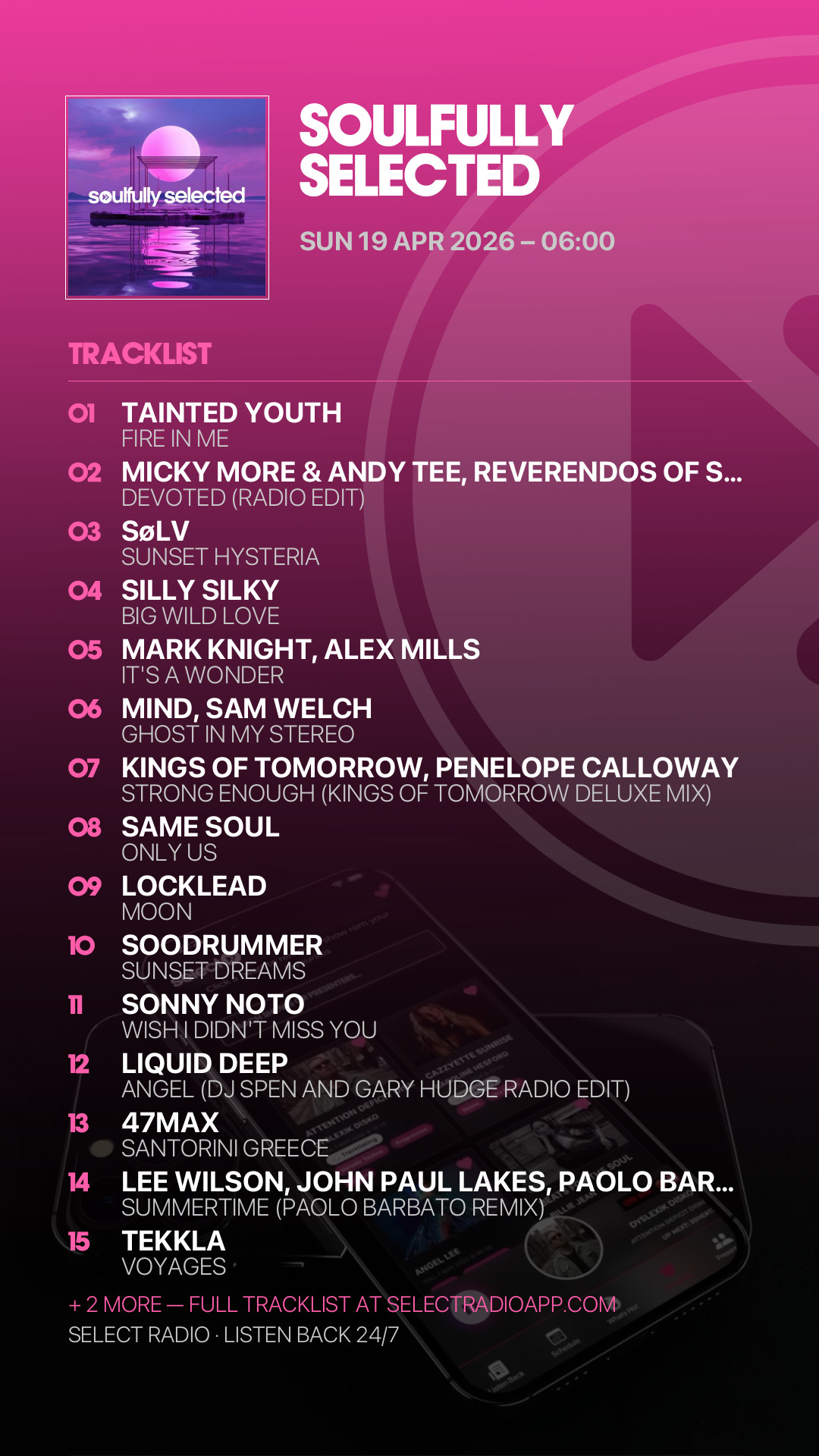 Tracklist Story Preview
