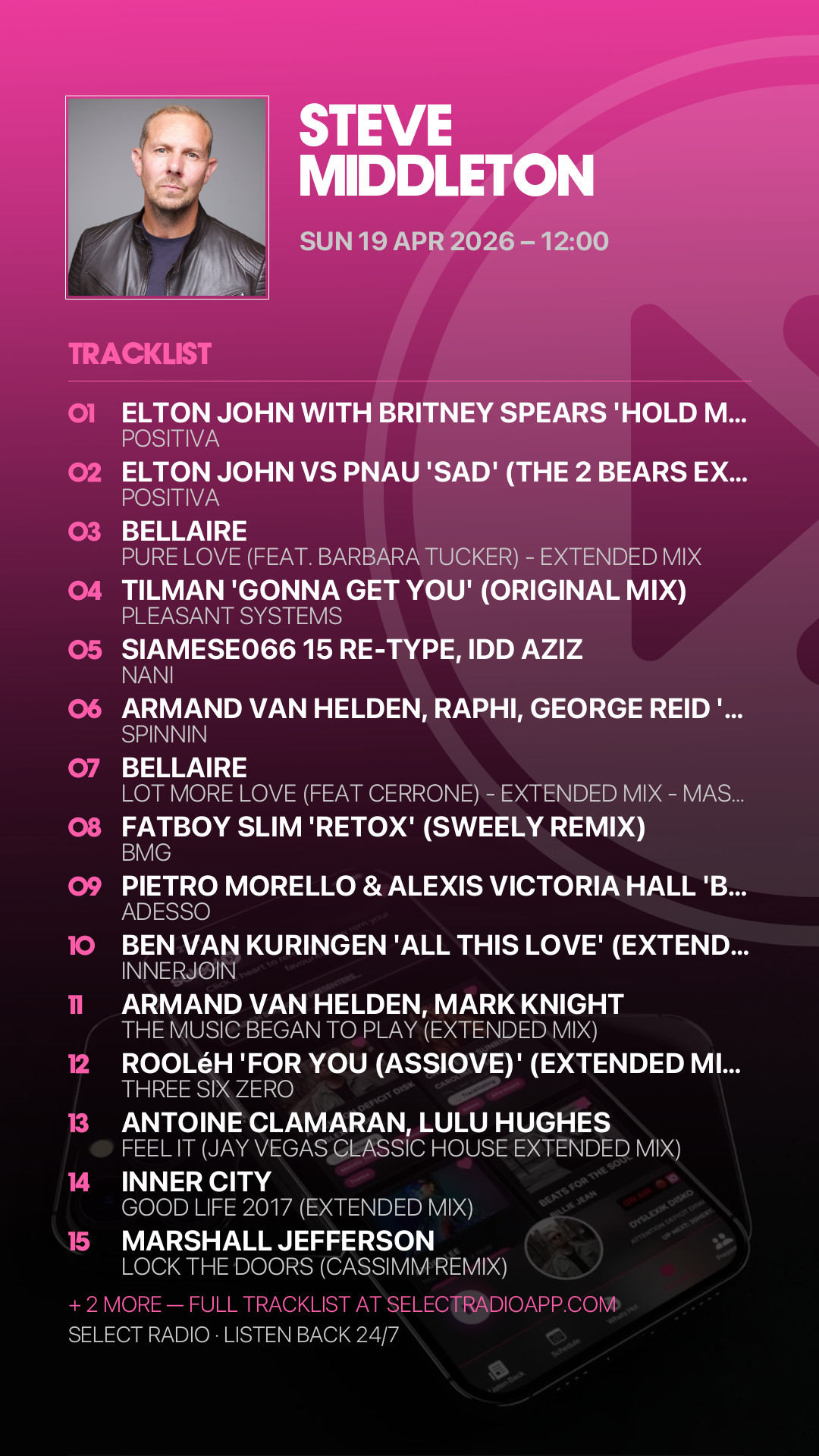 Tracklist Story Preview