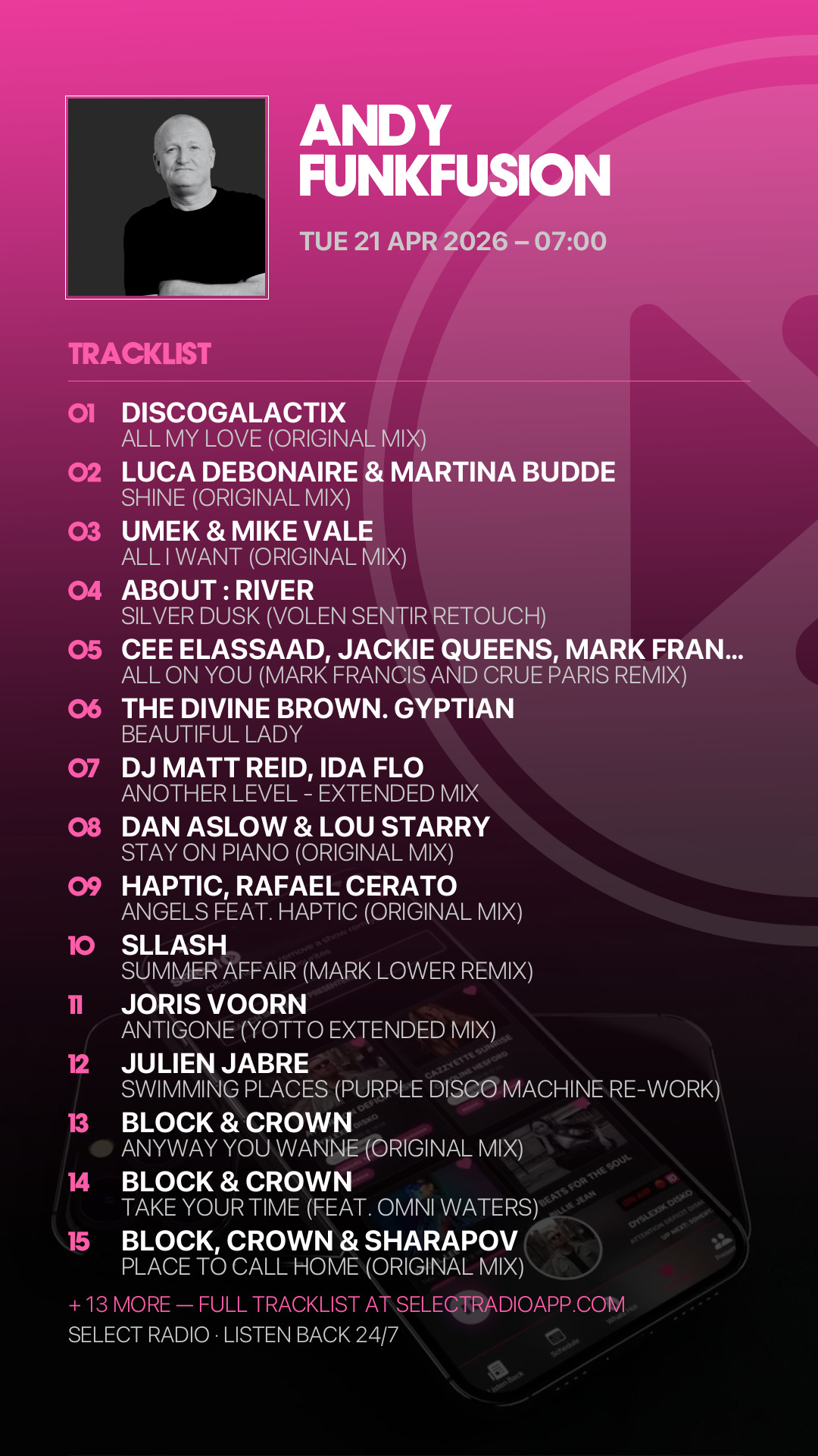 Tracklist Story Preview