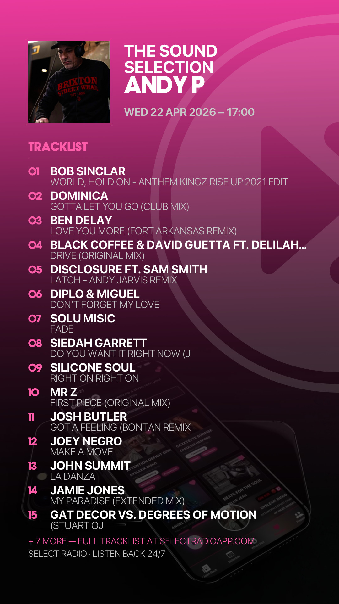 Tracklist Story Preview