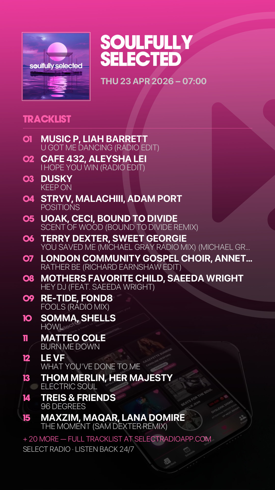 Tracklist Story Preview