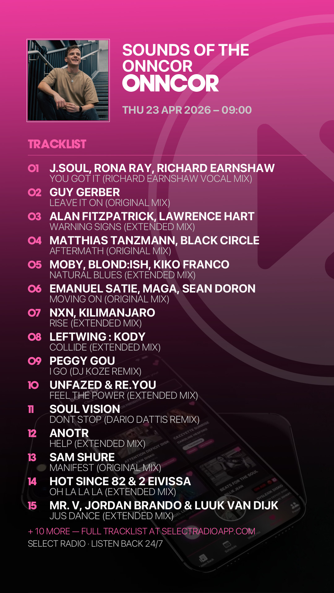 Tracklist Story Preview