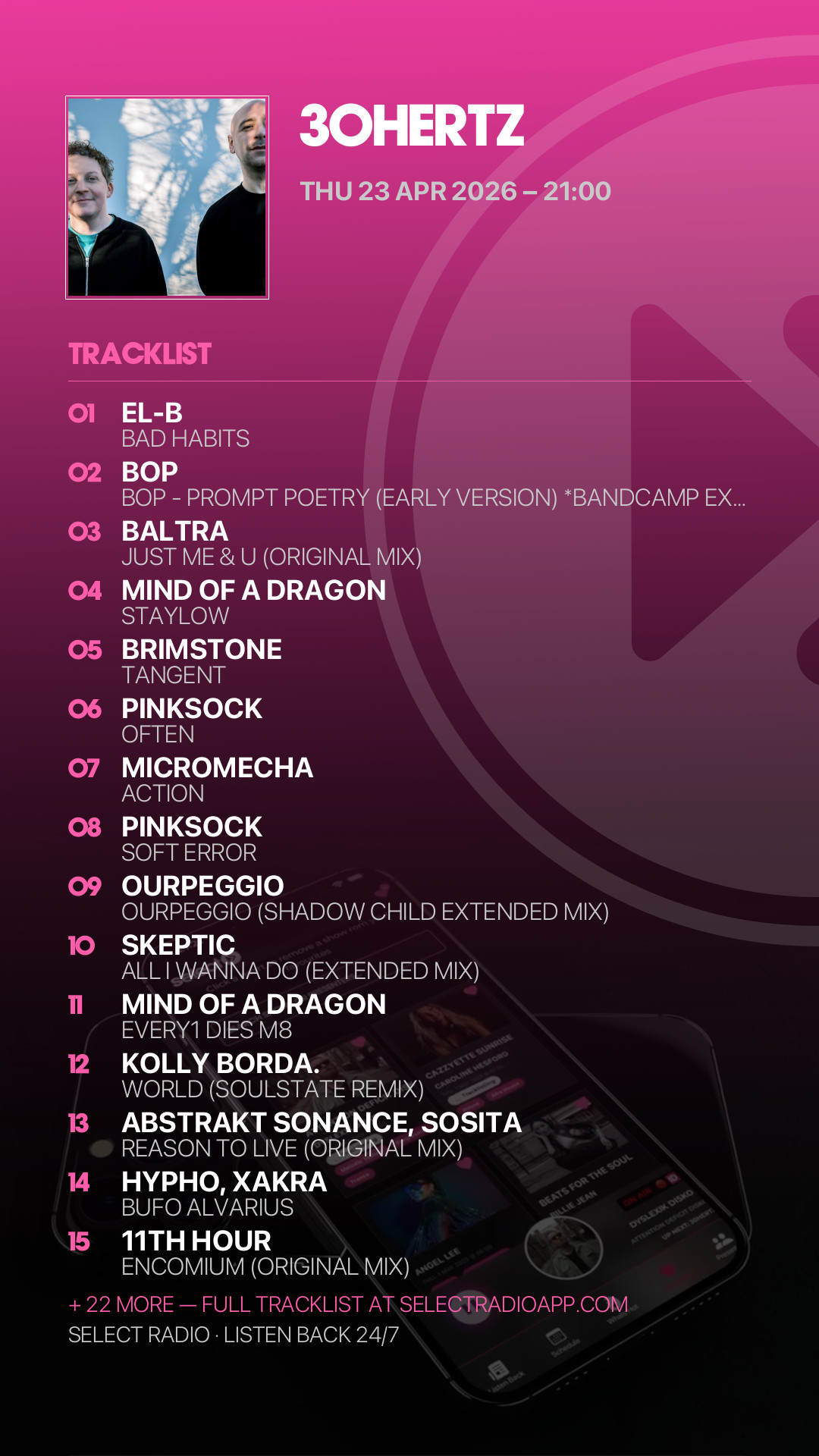 Tracklist Story Preview