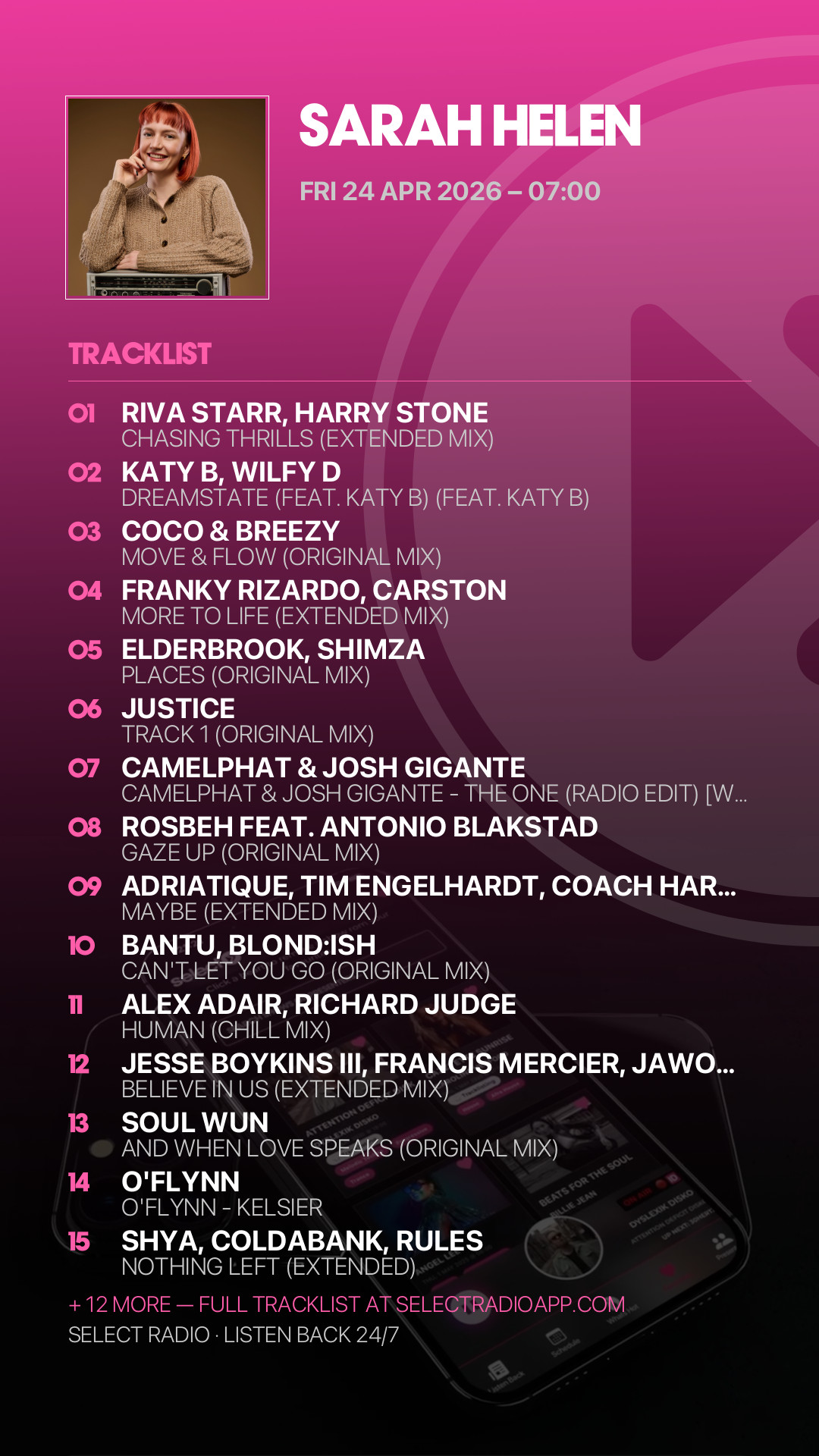 Tracklist Story Preview