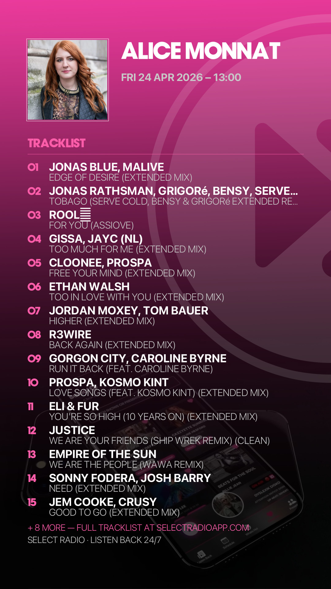 Tracklist Story Preview