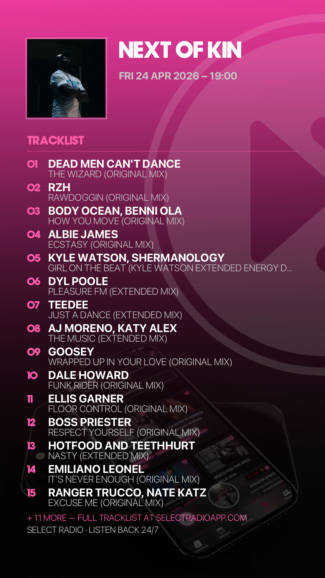 Tracklist Story Preview