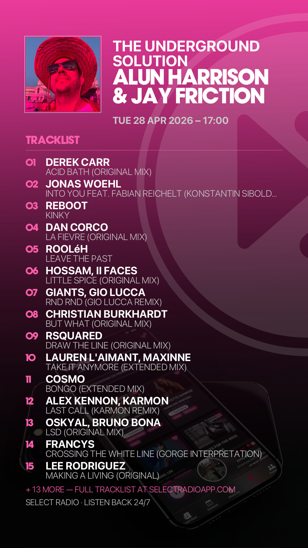 Tracklist Story Preview