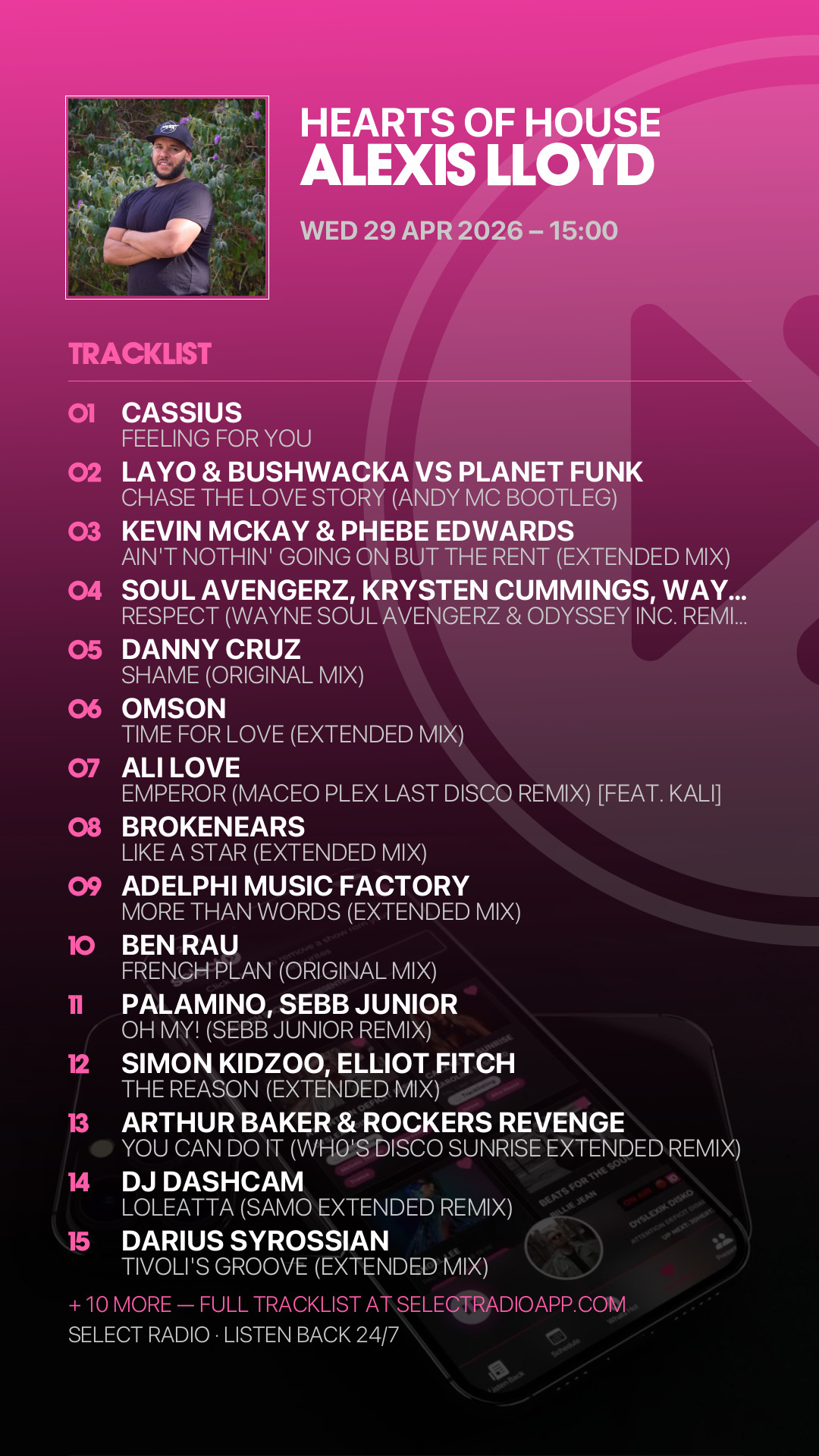Tracklist Story Preview
