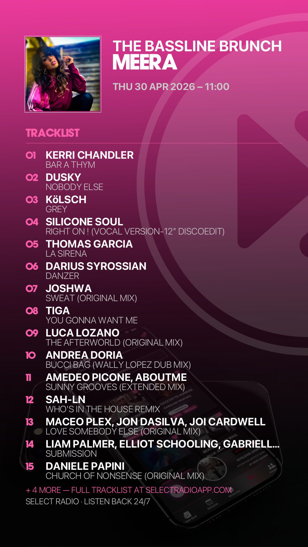 Tracklist Story Preview