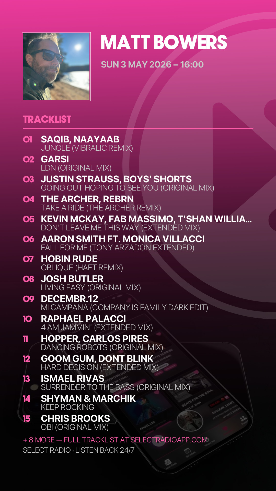 Tracklist Story Preview