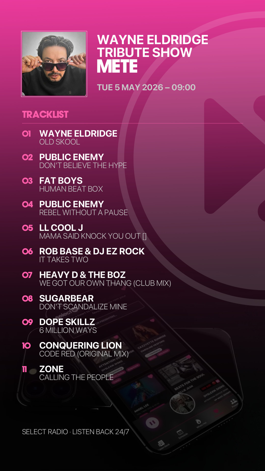 Tracklist Story Preview