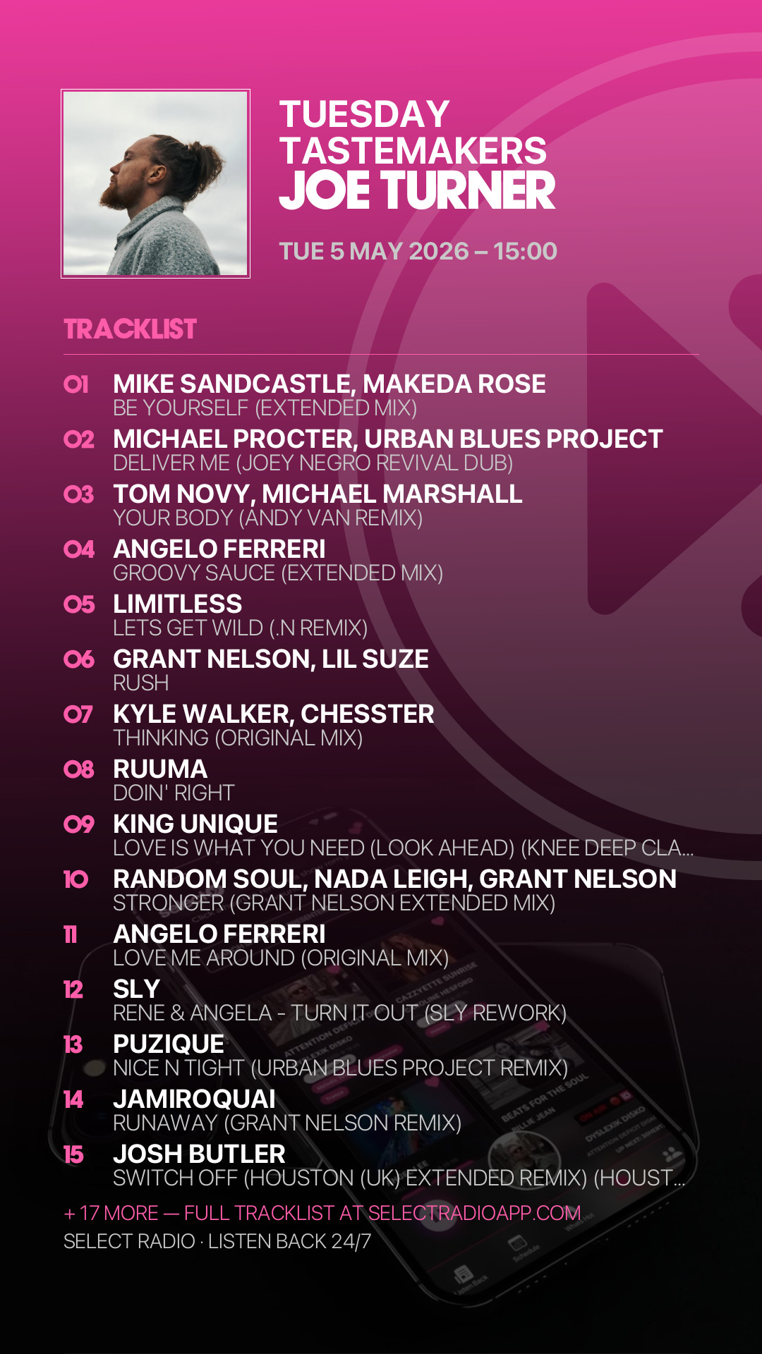 Tracklist Story Preview