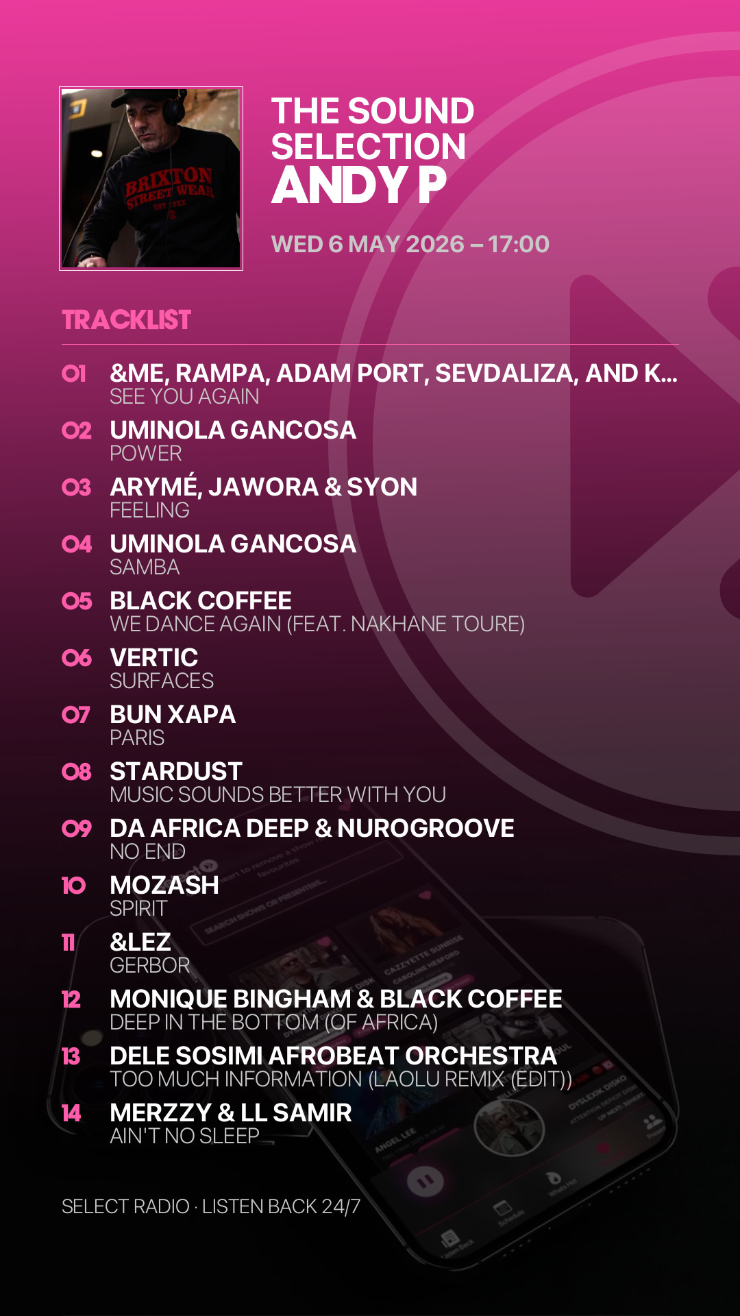Tracklist Story Preview