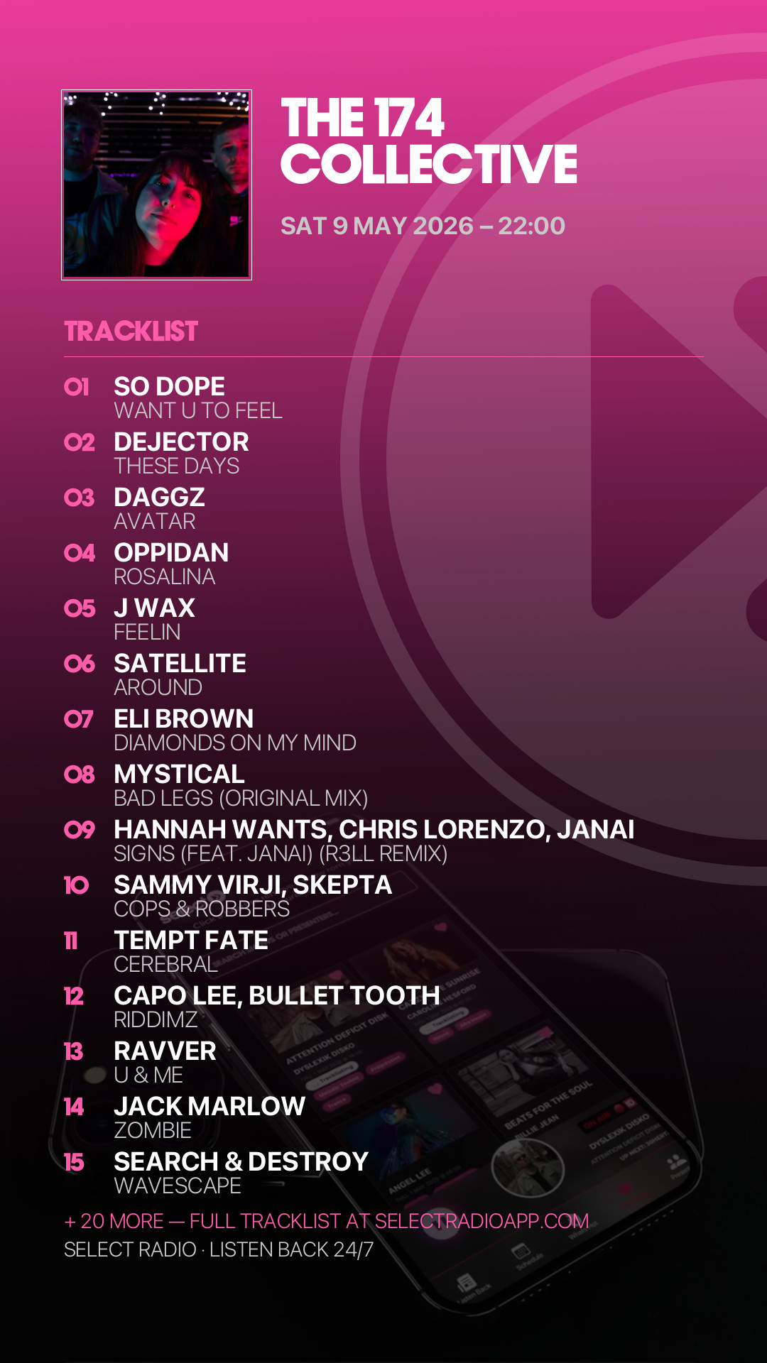 Tracklist Story Preview