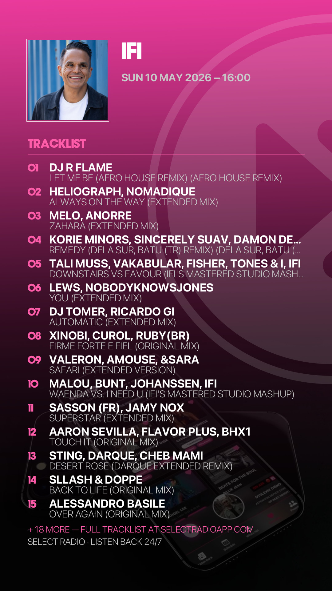 Tracklist Story Preview