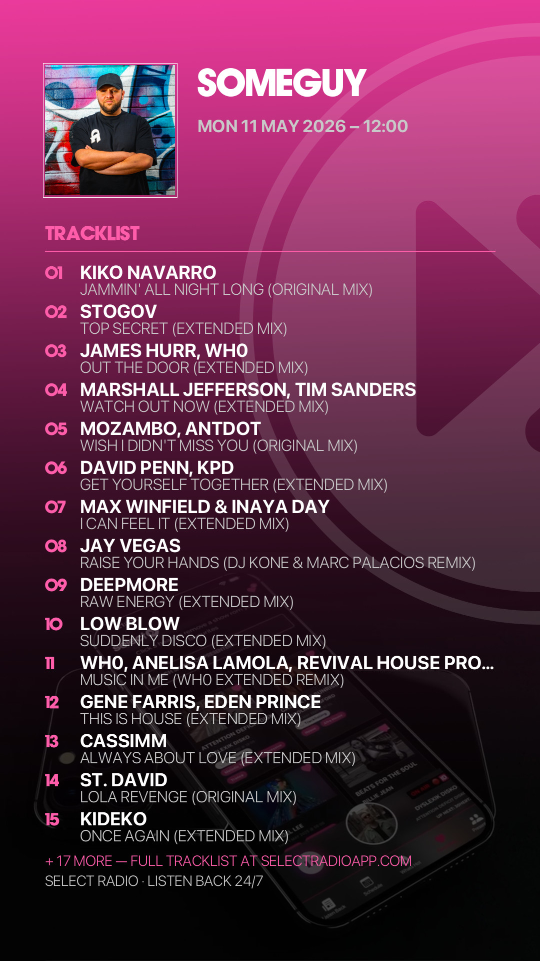 Tracklist Story Preview