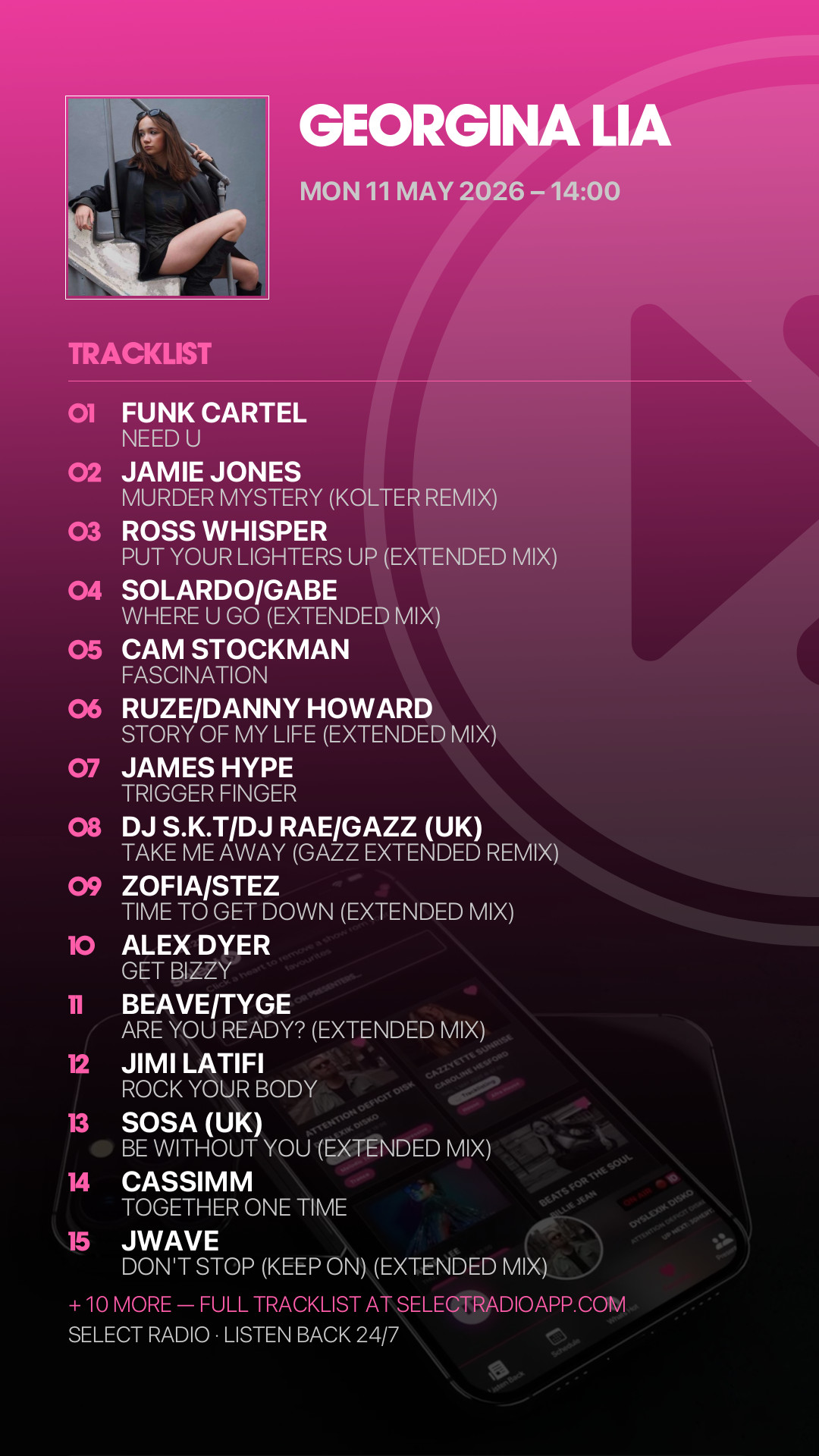 Tracklist Story Preview