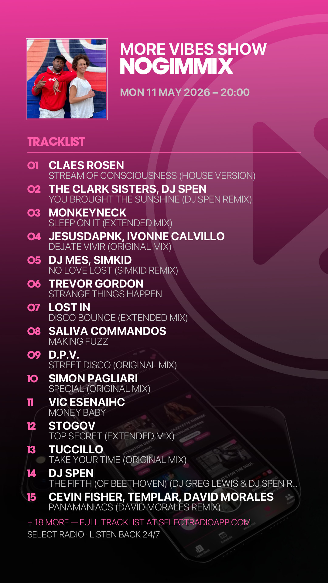 Tracklist Story Preview