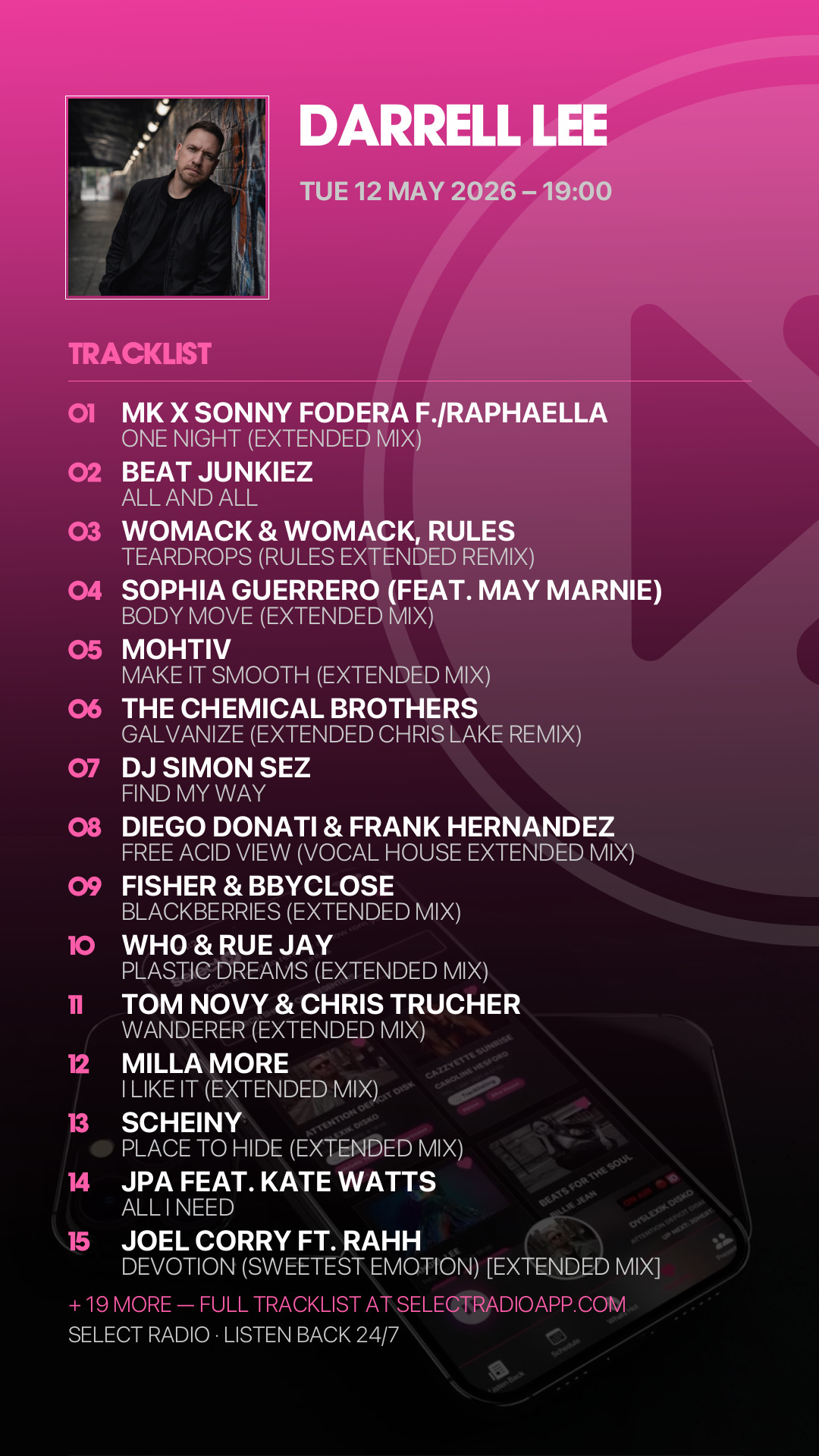 Tracklist Story Preview