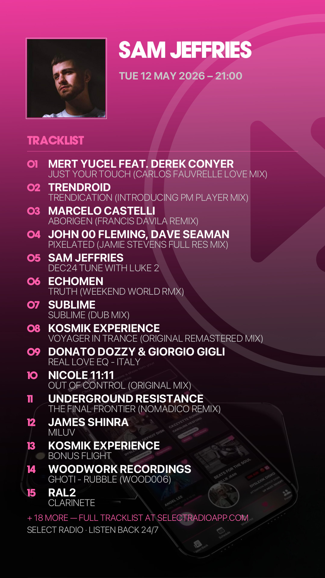 Tracklist Story Preview