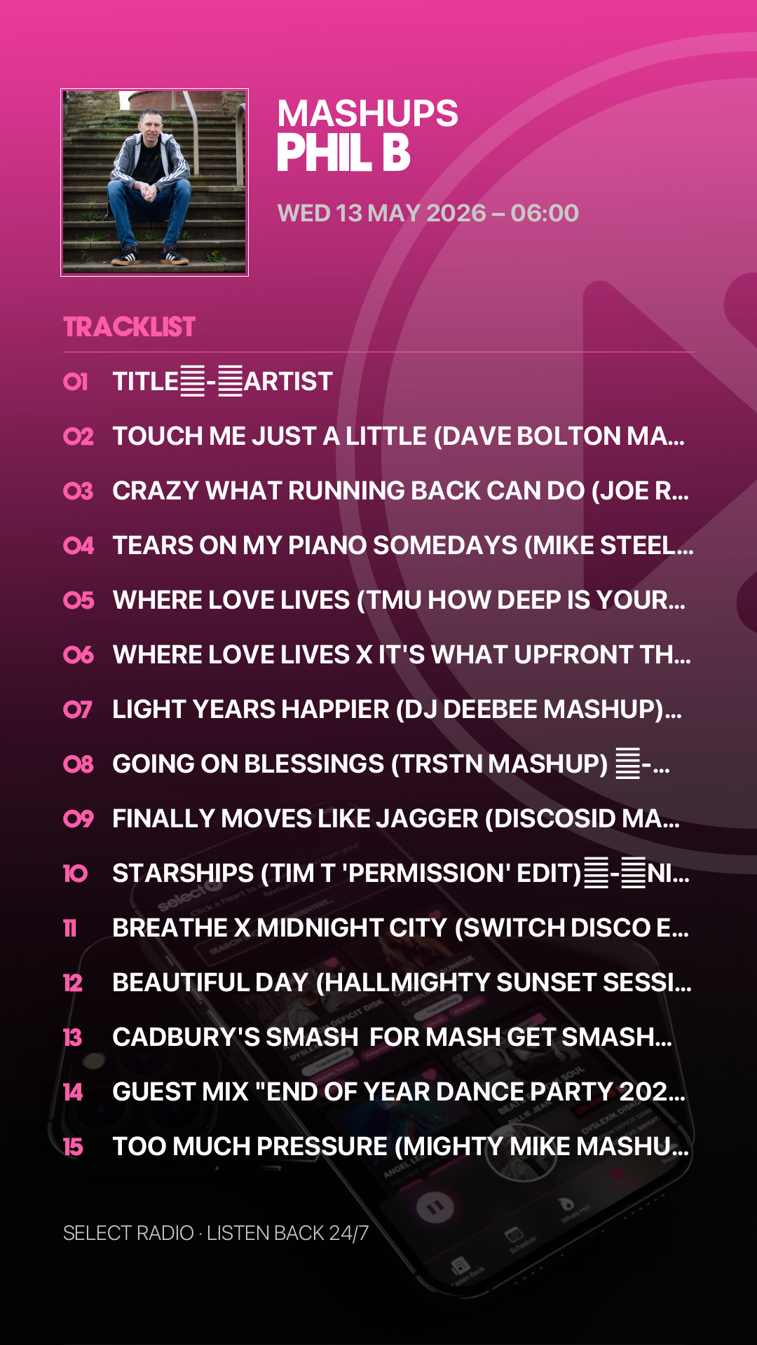 Tracklist Story Preview