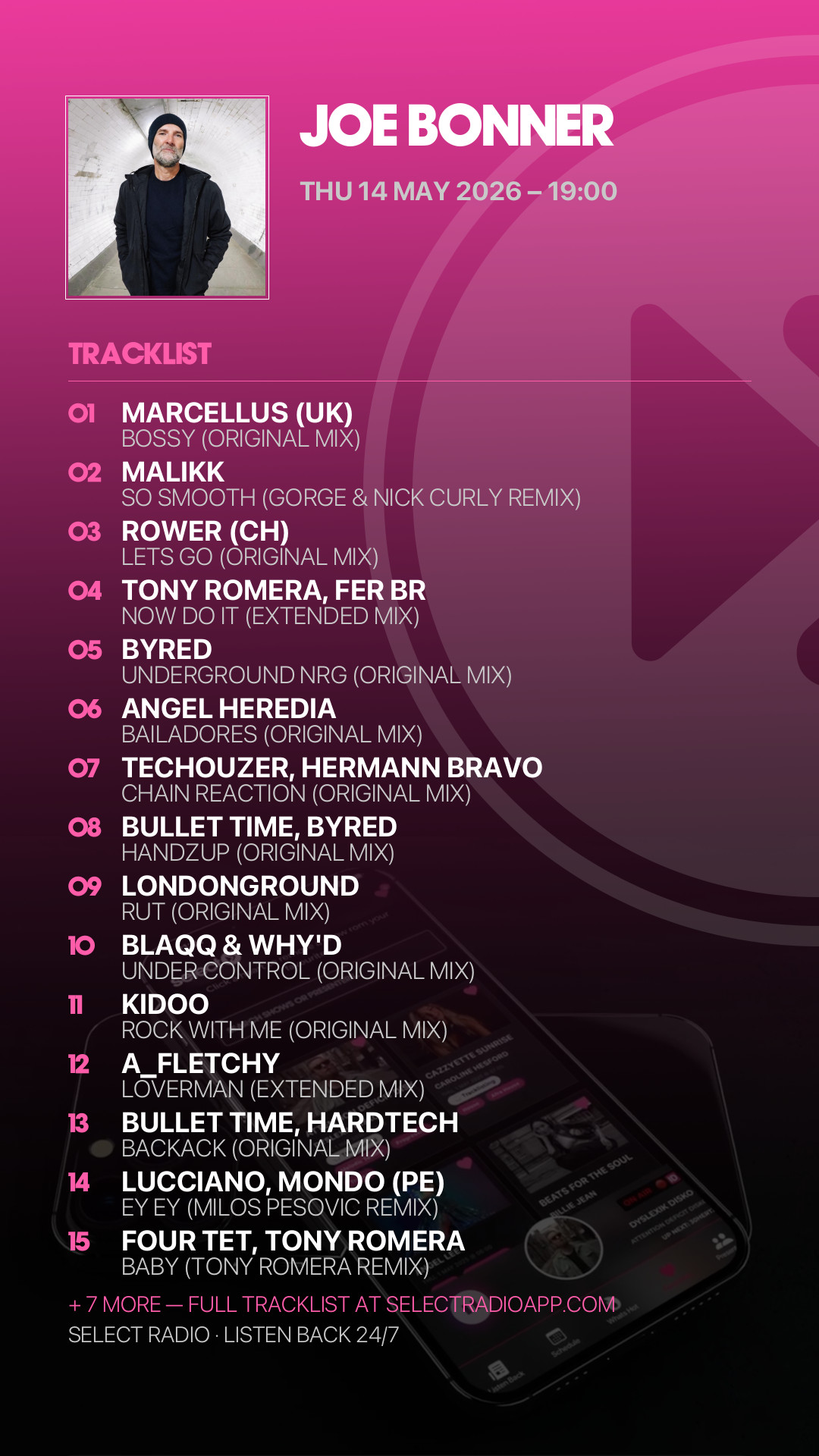 Tracklist Story Preview